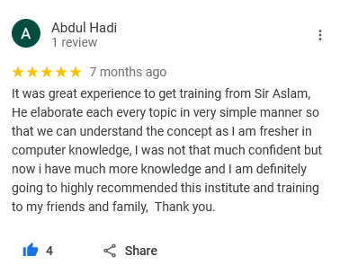 Computer Short Courses in Lahore | Basic Computer Course in Lahore